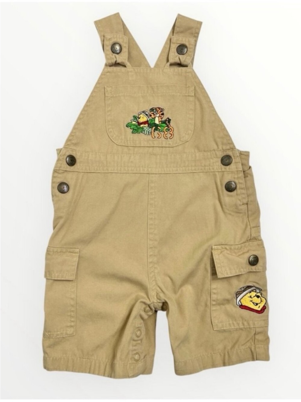 Vintage Disney Baby 6-12 months Safari Overalls